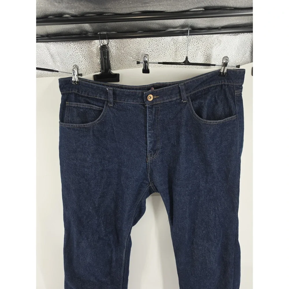 Wicked Stock Biker Jeans Size 42 x 32 Blue Denim Moto Pants Armor Ready USA Made